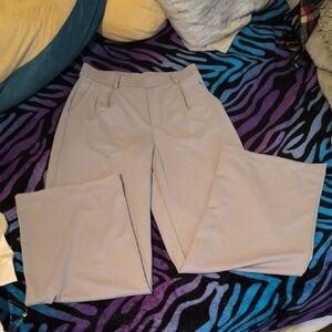 NWT HALARA | Women's Wide Leg Pants in Soft Gray